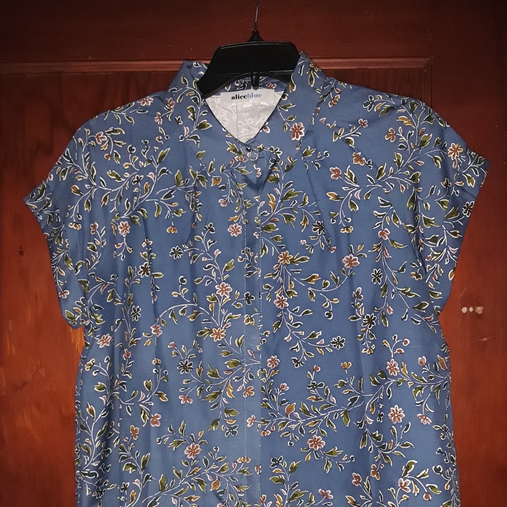 Beautifully tailored silk blouse